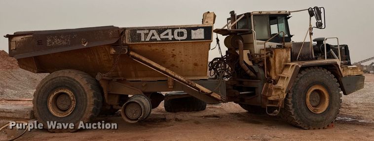 image for item DO2625 2003 Terex TA40 articulated haul truck