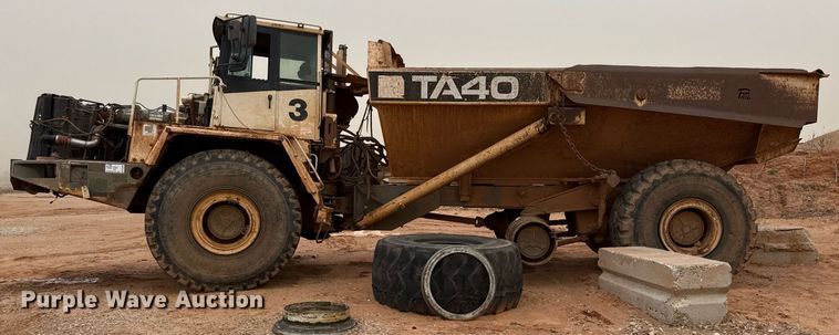 image for item DO2625 2003 Terex TA40 articulated haul truck