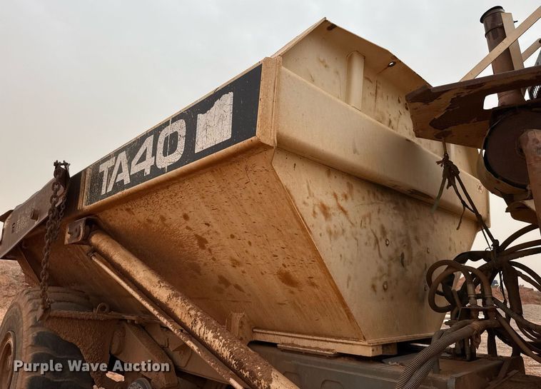 image for item DO2625 2003 Terex TA40 articulated haul truck