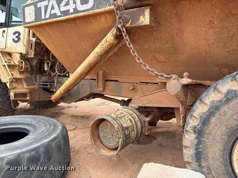 image for item DO2625 2003 Terex TA40 articulated haul truck