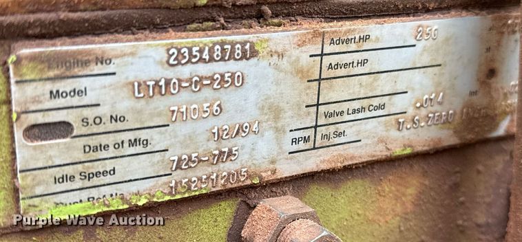 image for item DO2628 1995 Terex 2766C articulated haul truck