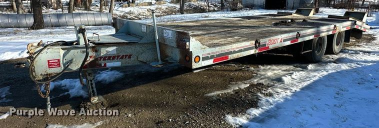 image for item DQ6579 1990 Interstate 20DT A equipment trailer