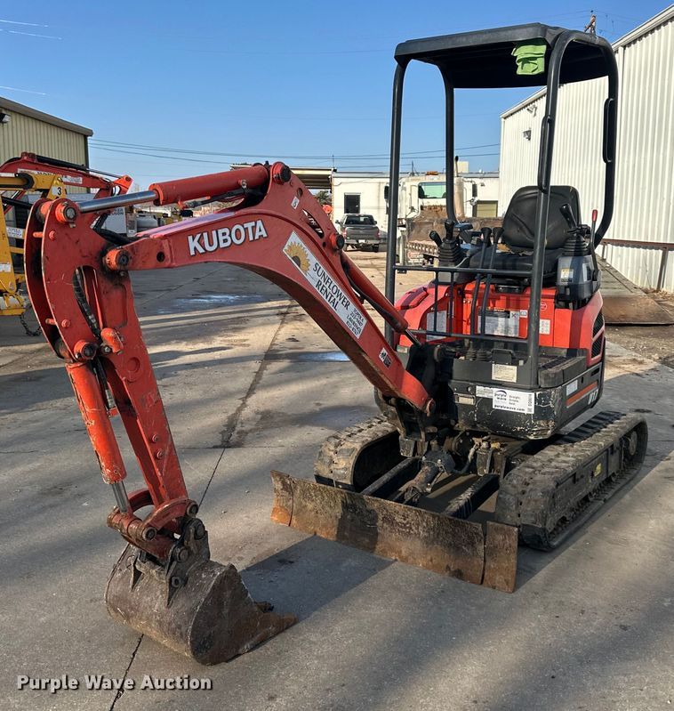 image for item DQ6614 2018 Kubota U17 mini excavator