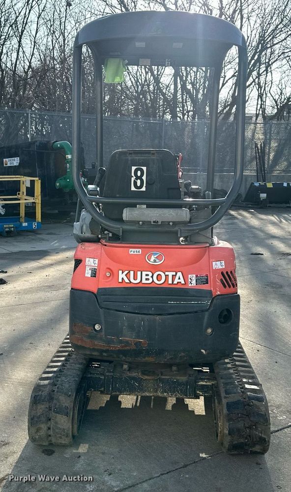 image for item DQ6614 2018 Kubota U17 mini excavator