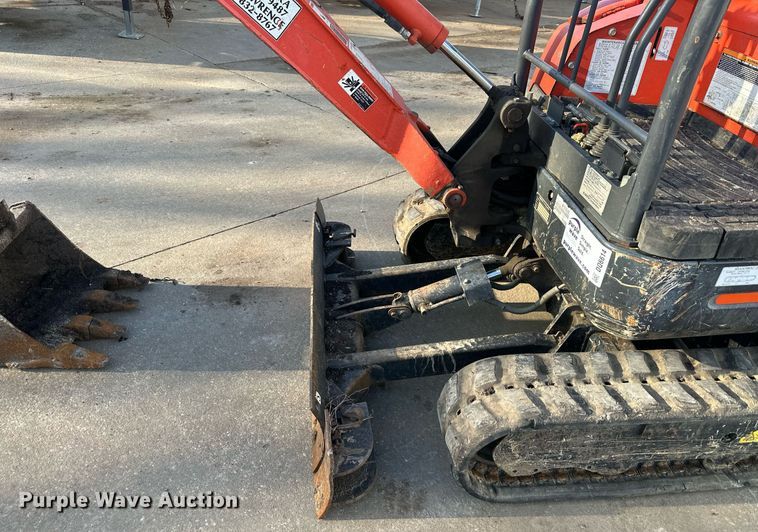 image for item DQ6614 2018 Kubota U17 mini excavator
