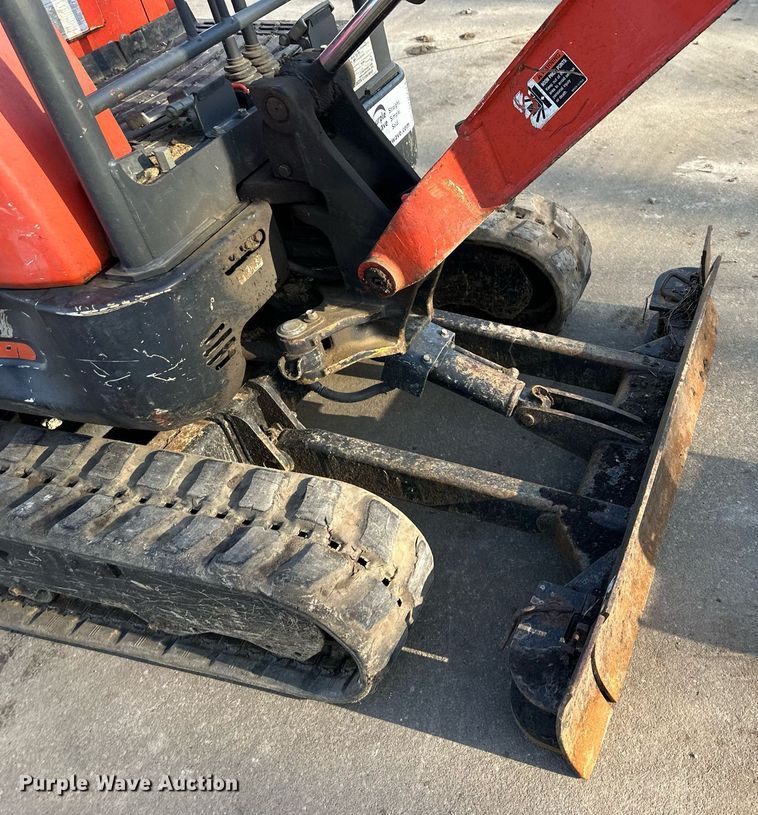 image for item DQ6614 2018 Kubota U17 mini excavator