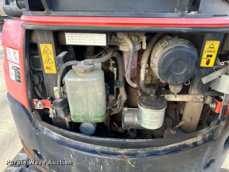 image for item DQ6614 2018 Kubota U17 mini excavator