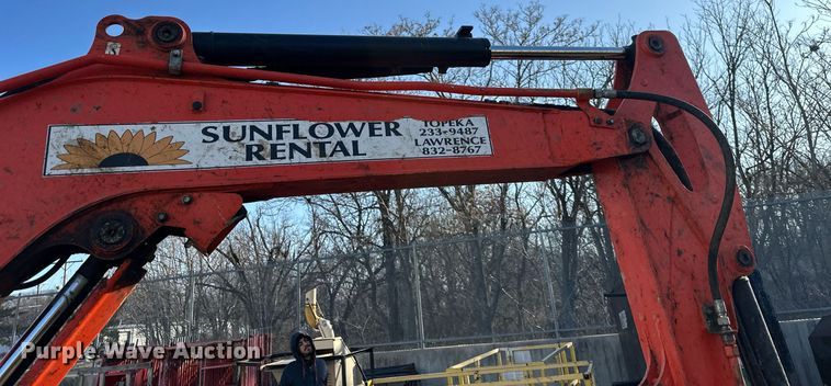 image for item DQ6615 2019 Kubota KX040-4 mini excavator