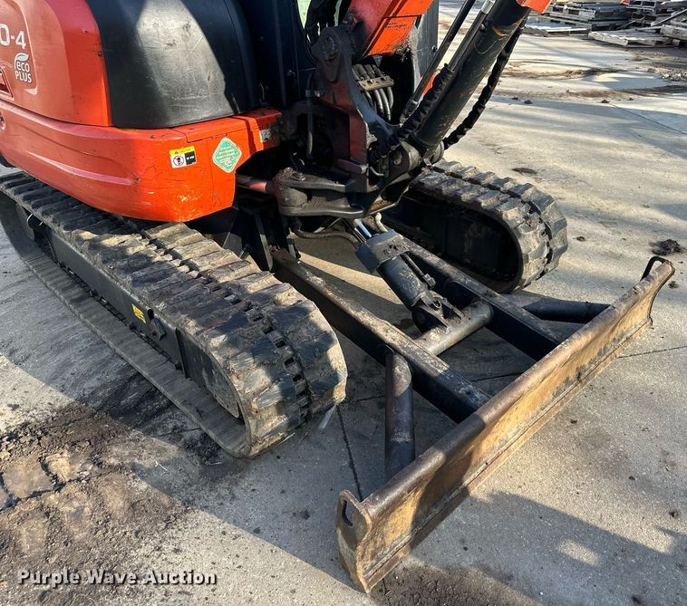 image for item DQ6615 2019 Kubota KX040-4 mini excavator