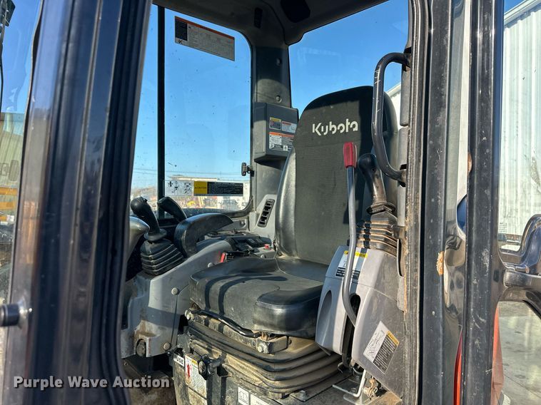 image for item DQ6615 2019 Kubota KX040-4 mini excavator