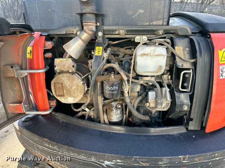 image for item DQ6615 2019 Kubota KX040-4 mini excavator