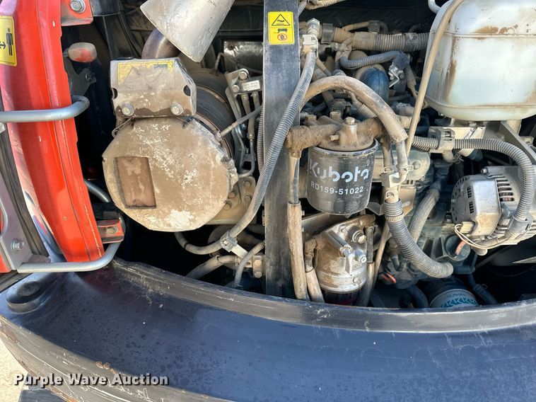 image for item DQ6615 2019 Kubota KX040-4 mini excavator