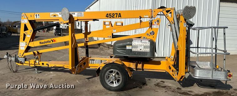 image for item DQ6617 2019 Biljax 4527A boom lift
