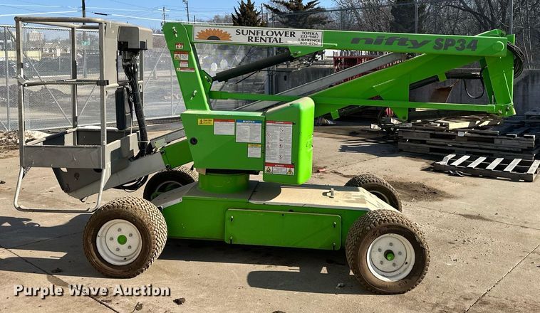 image for item DQ6619 2013 Nifty SP34NE boom lift