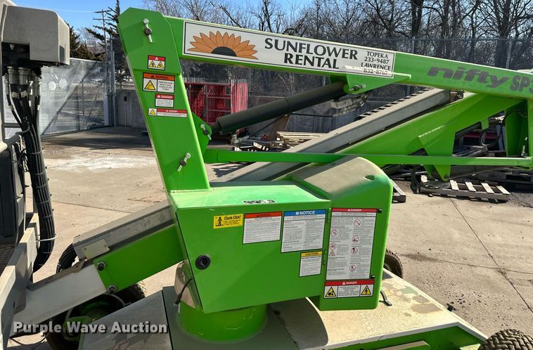 image for item DQ6619 2013 Nifty SP34NE boom lift