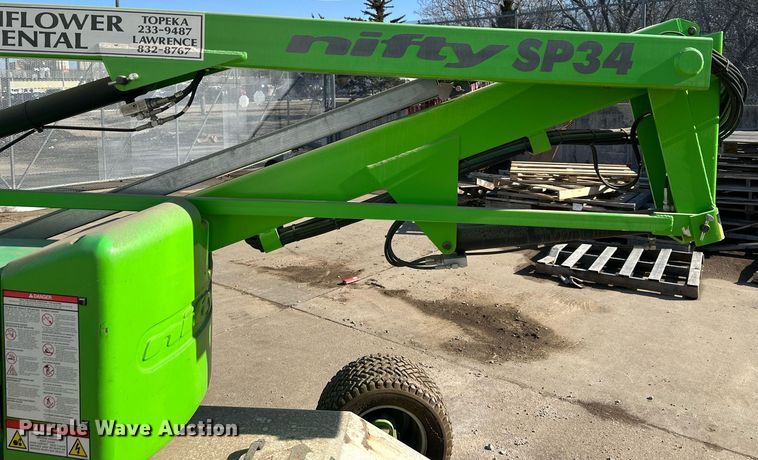 image for item DQ6619 2013 Nifty SP34NE boom lift