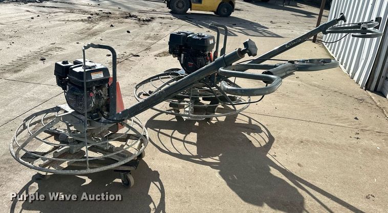 image for item DQ6620 (2) Husqvarna power trowels