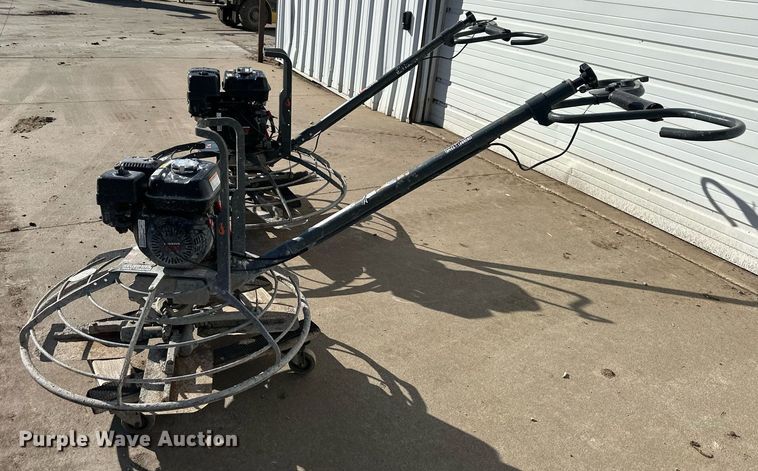 image for item DQ6620 (2) Husqvarna power trowels