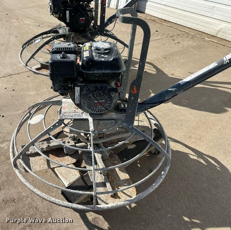 image for item DQ6620 (2) Husqvarna power trowels