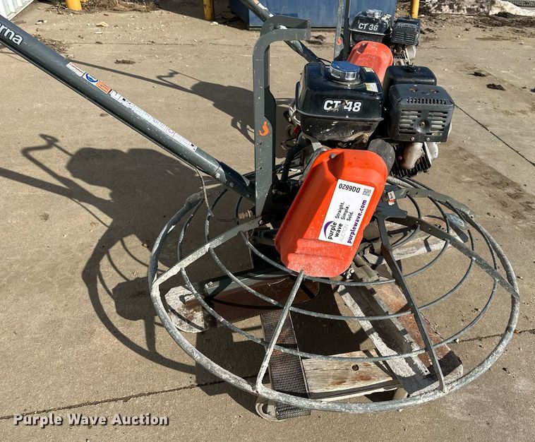 image for item DQ6620 (2) Husqvarna power trowels