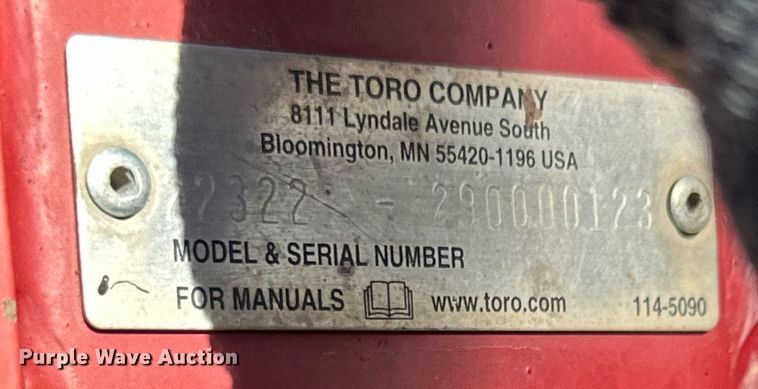 image for item DQ6621 2009 Toro TX 427 compact utility loader