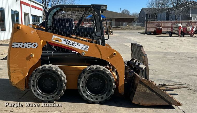 image for item DQ6622 2018 Case SR160 skid steer loader