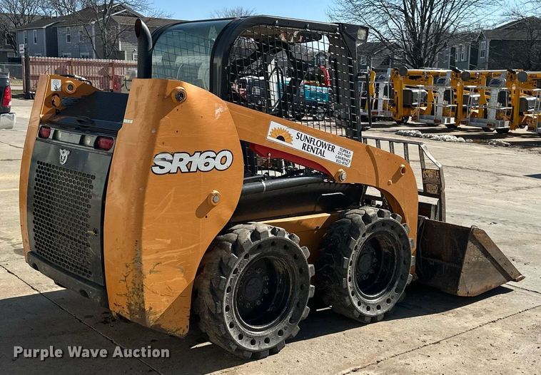 image for item DQ6622 2018 Case SR160 skid steer loader