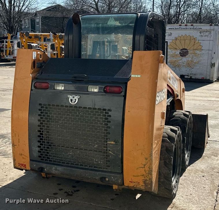 image for item DQ6622 2018 Case SR160 skid steer loader