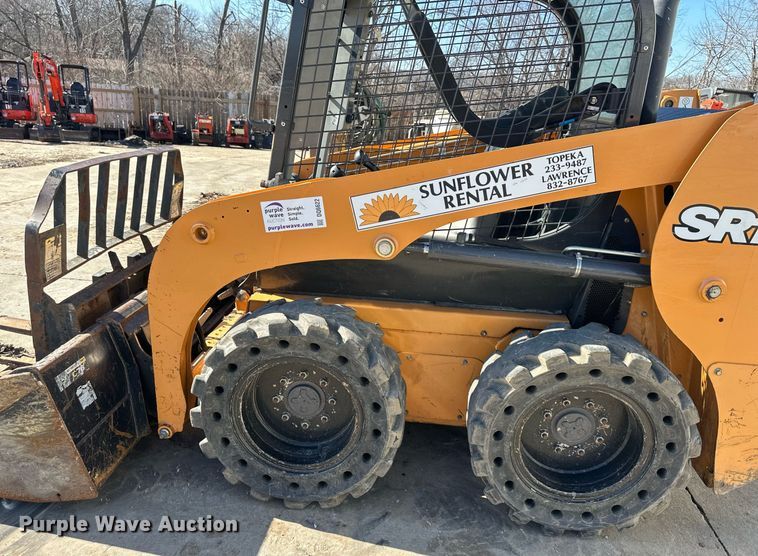 image for item DQ6622 2018 Case SR160 skid steer loader