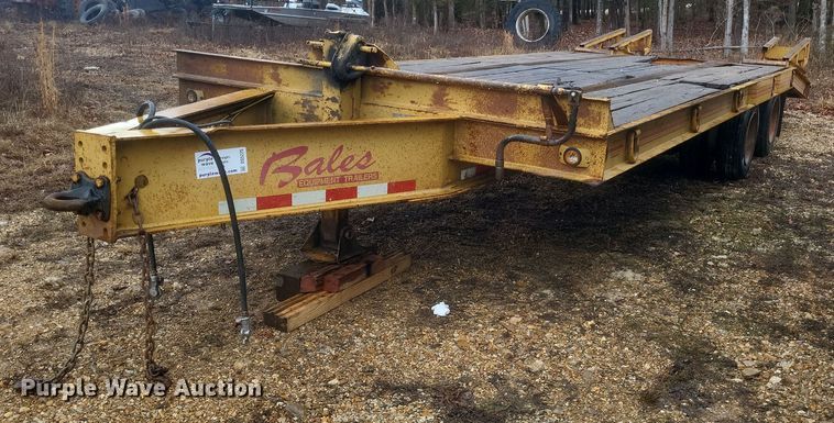 image for item DS5225 1996 Bales equipment trailer
