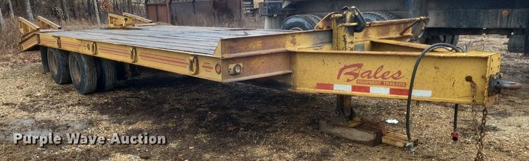image for item DS5225 1996 Bales equipment trailer
