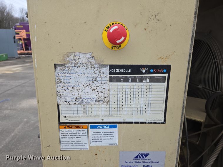 image for item DS5258 Ingersoll-Rand SSR EP60 air compressor