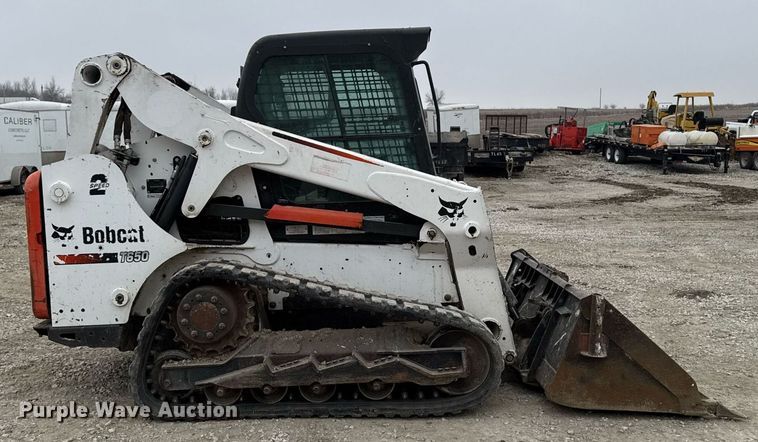 image for item DT0517 2016 Bobcat T650 tracked skid steer loader
