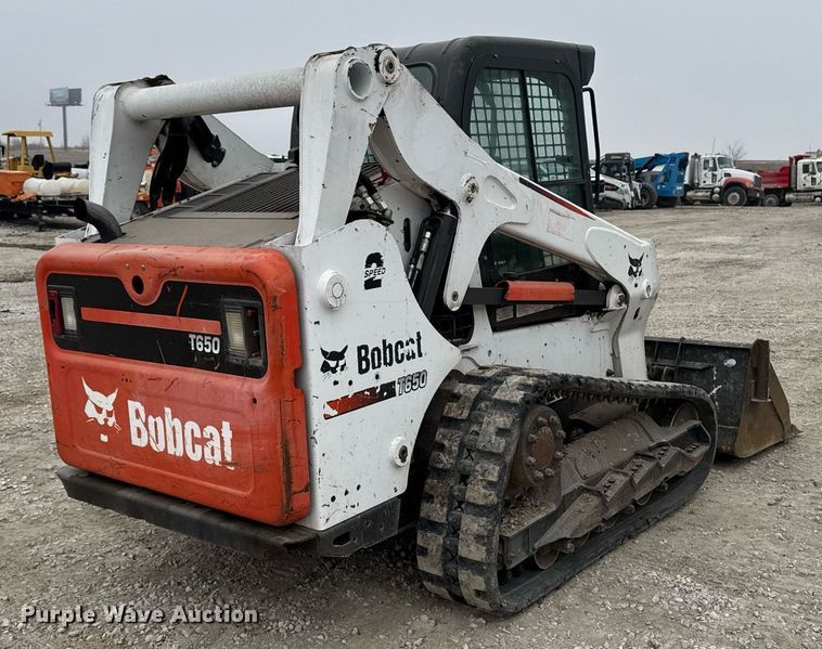 image for item DT0517 2016 Bobcat T650 tracked skid steer loader