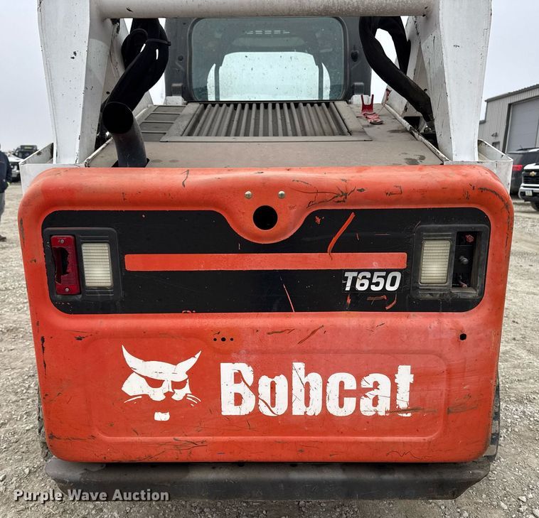 image for item DT0517 2016 Bobcat T650 tracked skid steer loader