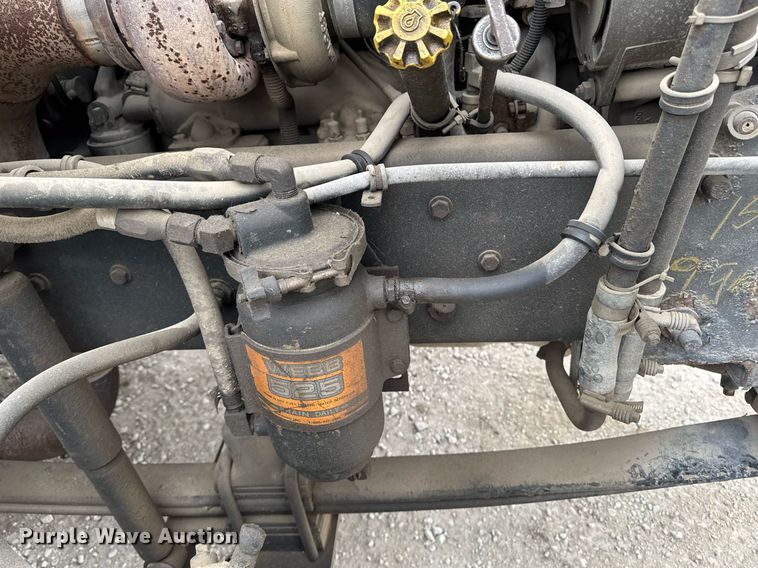 image for item DT0519 1989 Kenworth T400A truck cab and chassis with tree spade