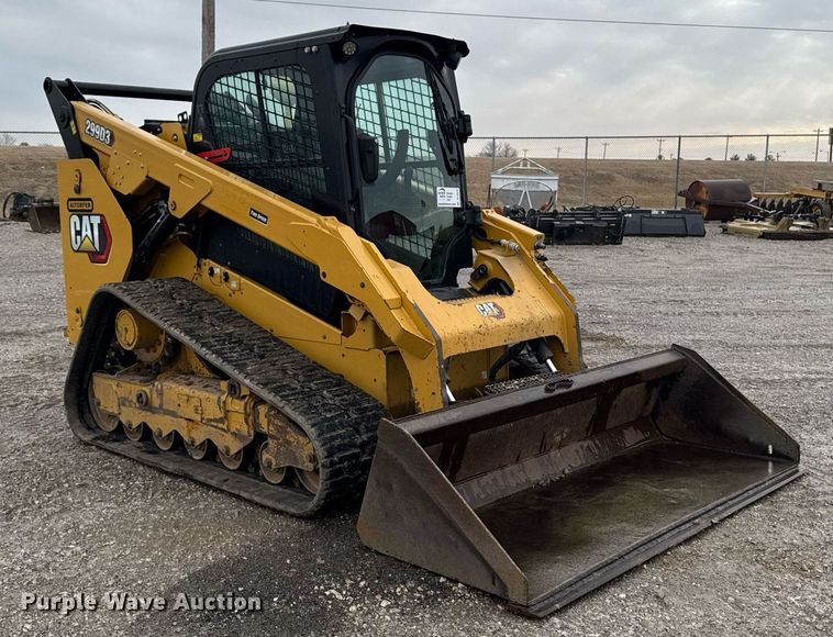 image for item DT0528 2020 Caterpillar 299 D3 tracked skid steer loader