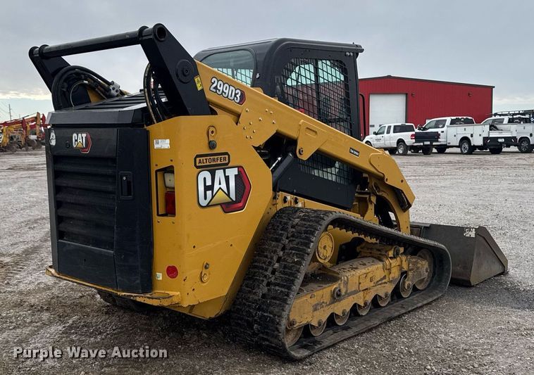 image for item DT0528 2020 Caterpillar 299 D3 tracked skid steer loader