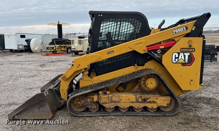 image for item DT0528 2020 Caterpillar 299 D3 tracked skid steer loader