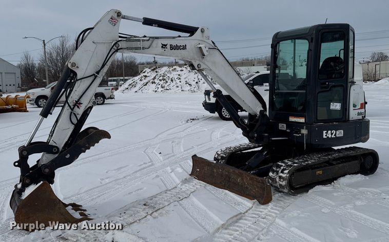 image for item DT0537 2018 Bobcat E42 mini excavator