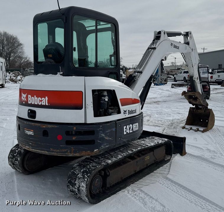 image for item DT0537 2018 Bobcat E42 mini excavator