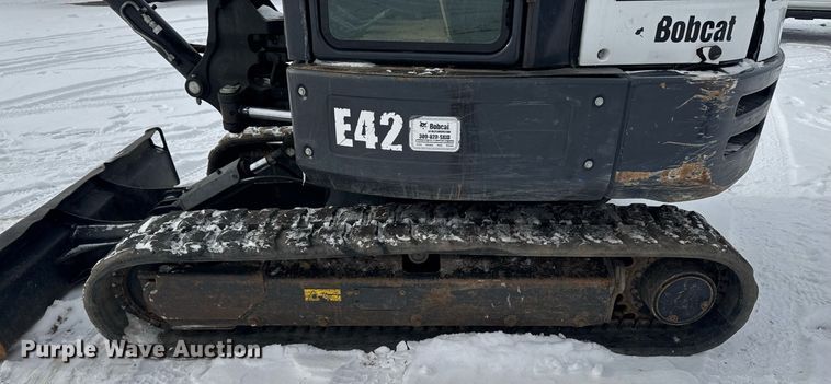image for item DT0537 2018 Bobcat E42 mini excavator