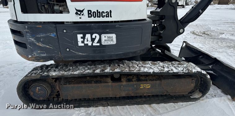 image for item DT0537 2018 Bobcat E42 mini excavator