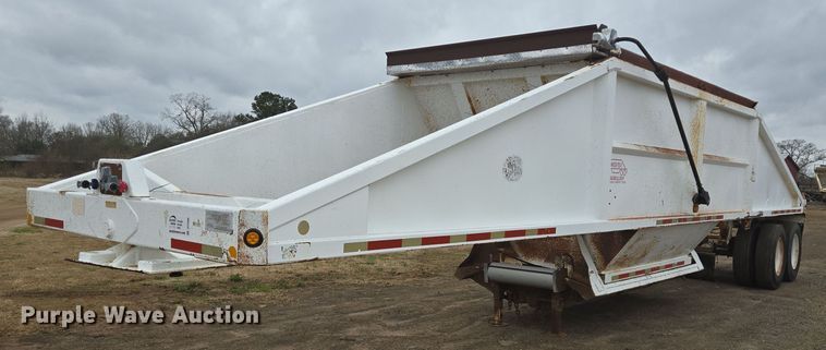 image for item DT5495 2002 Wes-Tex bottom dump trailer