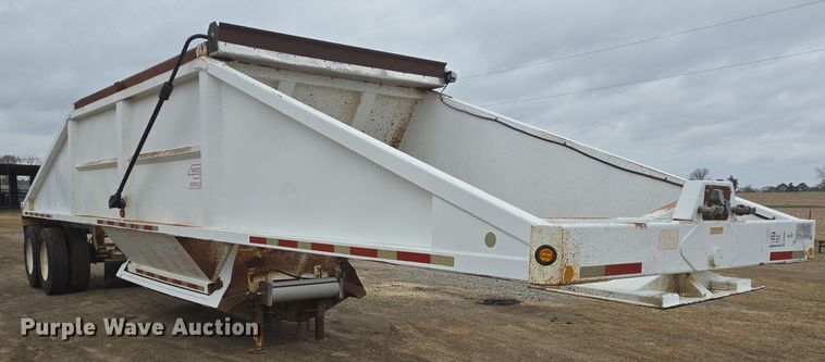 image for item DT5495 2002 Wes-Tex bottom dump trailer