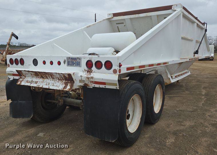 image for item DT5495 2002 Wes-Tex bottom dump trailer