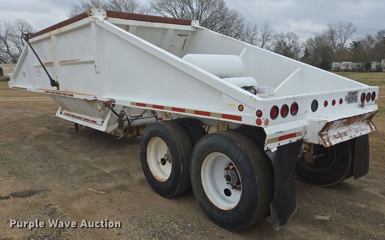 image for item DT5495 2002 Wes-Tex bottom dump trailer