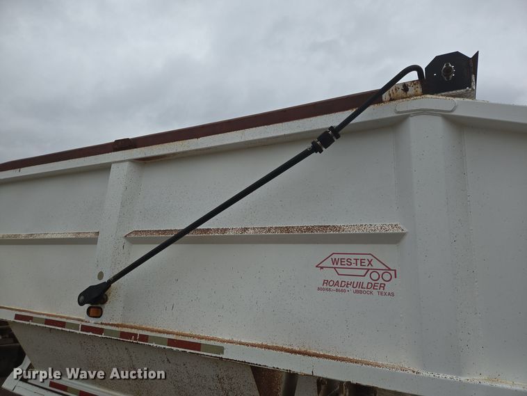 image for item DT5495 2002 Wes-Tex bottom dump trailer