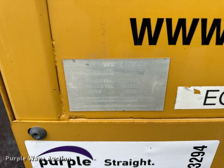 image for item DU3294 Road Widener FH-R skid steer road widener