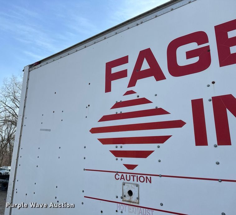 image for item DV0578 2000 International  4700 refrigerated delivery truck